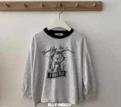 韓国子供服　ellymolly トップス 長袖 キッズ　ロンT