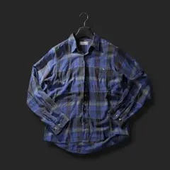 ヴィンテージ　SEARS　チェック　ウール　シャツ　the mens store