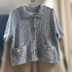 TORRAZZO DONNA 半袖ニットカーディガンのサムネイル