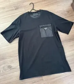 即日発送】PRADA プラダRe-Nylon切替三角ロゴプレートTシャツ - メルカリ