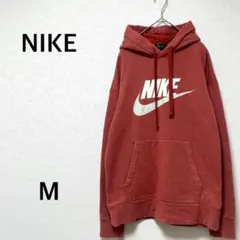 ナイキ フード付きパーカー　プルオーバー　メンズ　長袖　トレーナー　レッド　M