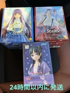 葬送のフリーレンのフリーレン&フェルンと薬屋のひとりごとの猫猫　フィギュアセット