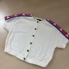 MARKETY'S ボタン付きTシャツ 110cm バルーン　シャツ