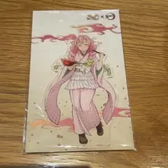 鬼滅の刃 宅麺 peppe parlor 甘露寺蜜璃 アクリルスタンド コラボ