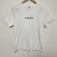 【限定値下げ中❗️】coen コーエン　ロゴTシャツ ホワイトのサムネイル