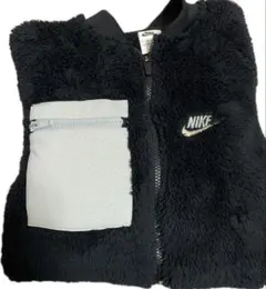 値下げ※NIKE ブラック フリースジャケット Sサイズ