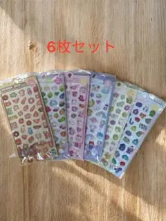 新品未使用　透明 立体 ぷくぷく シール　ステッカー　セット売り まとめ売り