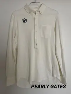 PEARLY GATES ホワイト長袖シャツ⭐︎4サイズ