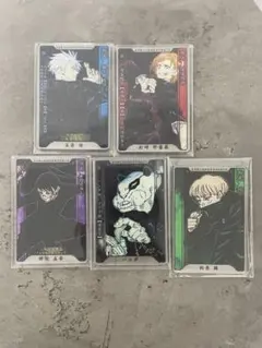 呪術廻戦 ステータスカード ステカ アクリルカード 原作絵柄 五条悟 呪術廻戦 ステータスカード ステカ アクリルカード 原作絵柄