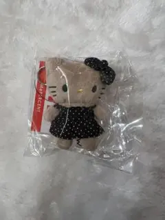 ④ ローリーズファーム　Me% トイキーホルダー5 日焼けキティ　ドット　黒　1