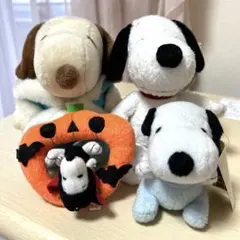 スヌーピー ぬいぐるみ４点セット