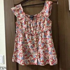 花柄キャミソール