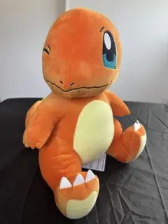 【新品】ポケモン ヒトカゲ ぬいぐるみ めっちゃもぐっとしっぽみてみて！