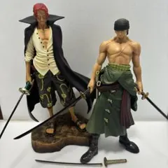 ONE PIECE 一番くじ ワンピースフィギュア　シャンクス　ロロノア・ゾロ