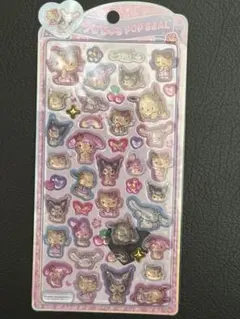 【正規品】うるちゅるポップシール　サンリオ日焼けのサムネイル