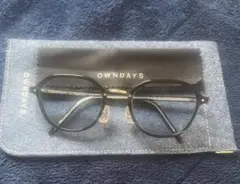 OWNDAYS ブラックフレーム ブラックネイビーレンズ サングラスのサムネイル