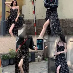 【完売品】SHEIN 花柄 ワンピース