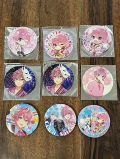 さとみくん さところ 缶バッジセット 開封済み
