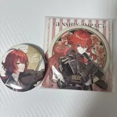 原神 ディルック 缶バッジ 誕生日 七星召喚 - メルカリ
