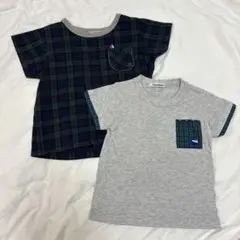 ファミリア 半袖Tシャツ 2枚セット サイズ100&110