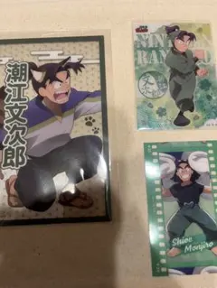忍たま乱太郎 ナンジャタウン クリアイラストシート 潮江文次郎セット