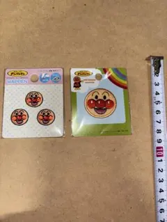 アンパンマン 刺繍ワッペン 2個セット