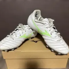 Mizuno サッカーシューズ ホワイト22.5㎝　ジュニア　モルシーダネオ