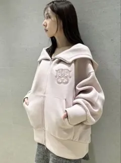 snidel　ボリュームパーカー　ピンク