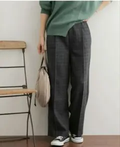 【DOORS】グレンチェックトラウザー 38