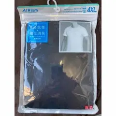 4XL デオドラントメッシュ　クールネックT 半袖