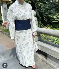 ナチュの2WAY浴衣＆付け帯セット