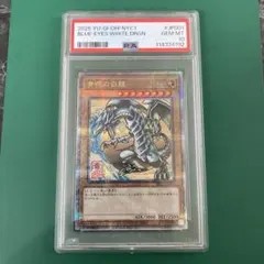 青眼の白龍　浮世絵　psa10