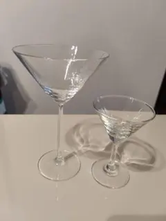 カクテルグラスセット 大小2個