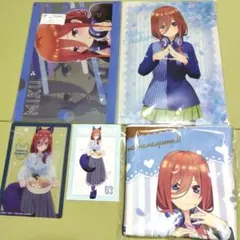 た*ん様 五等分の花嫁∬ 中野三玖 グッズまとめ売り 5点セット