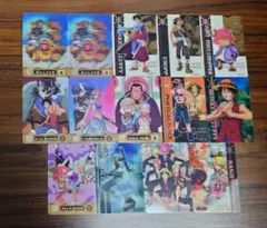 非売品 海賊王グミ 27枚セット レトロ ルフィ ナミ ワンピースカード