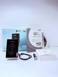 【綺麗な動作品】Canon IXY 1 ブラック wifi 希少 コンデジのサムネイル