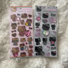 ハローキティ キラキララインストーンシール 2枚セット