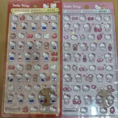 ボンボンドロップシールミニ　キティ２種