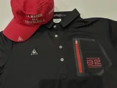 le coq sportif ゴルフポロシャツ 3L キャップ２点セット★