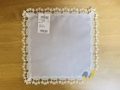 最終お値下げ【新品】近沢レース　ハンカチ（夢喰いバク）グレー