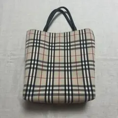 BURBERRY バーバリー ノバチェック トートバッグ ハンドバッグのサムネイル