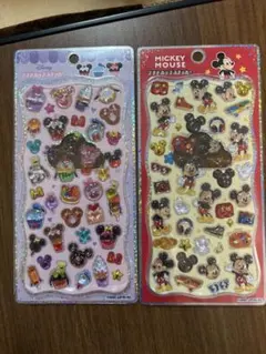 ディズニー＆ミッキー　プチドロップステッカー♡
