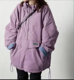 裏フリース マウンテンパーカー