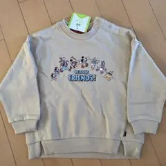 フタフタ ミッキー ミッキーフレンズ レトロ トレーナー 95