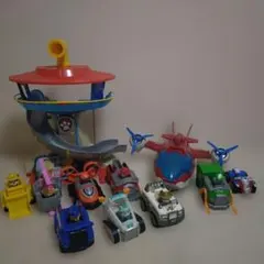 パウ・パトロール パウステーション ビークル フィギュア セット