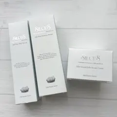 新品未開封品　SILCUS スキンケア 3点セット　セラム　クリーム　ミスト