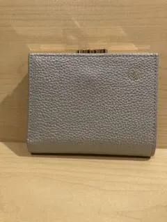 【新品未開封】皇居限定 がま口財布 銀 シルバー 箱付き 新品未使用】ガマ口財布 皇居限定 二つ折り シルバー 高級 箱付き