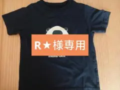 mont-bell クマ顔プリント Tシャツ 黒