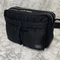 PORTER ポーター TANKER タンカー ショルダーバッグS 黒 ブラック