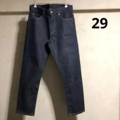 ユニクロ ストレッチセルビッジスリムフィットジーンズ 29 赤耳 股下67.5